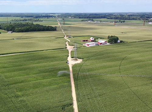 DURA-BASE is the better solution for landowners, minimizing the impact to valuable farmland.